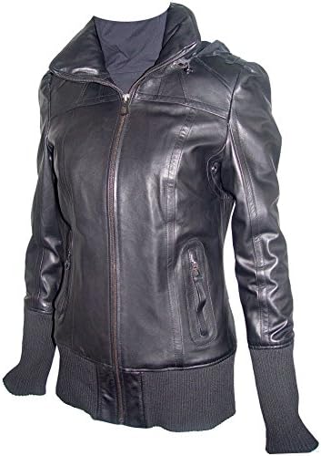 Johnny Womens 4021 Larger Plus Size Short Leather Jacket