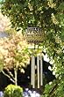 Green Solar Light Wind chime Green Solar Light Wind chime