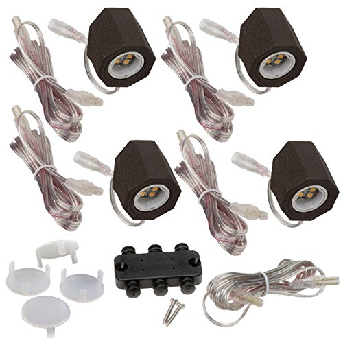 Directional LED Light-Petite Indoor/Outdoor LED light in Aluminum Housing-4 pack