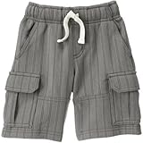 GYMBOREE(ジンボリー) ストライプカーゴショーツ ハンマーヘッドグレー ボトムスショートパンツ 12～18ヶ月【並行輸入】