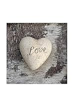 CM Creation Cuadro Vidrio Love 30X30 Gris