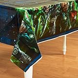 Green Lantern Plastic Tablecover Party Accessory
