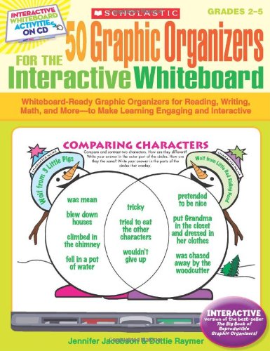 50 Graphic Organizers for the Interactive Whiteboard: 