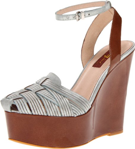 7 for All Mankind Women's Yves Wedge Sandal