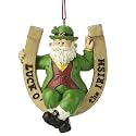 Luck O The Irish Horseshoe Christmas Ornament