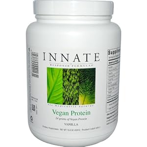 Innate Response - Vegan Protein Vanilla - NET WT 16.9oz.(480 grams)