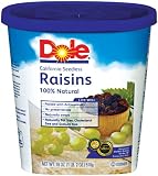 Dole Raisin Seedless, 18-Ounce Canisters (Pack of 4)