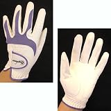 51vR2YwfA3L. SL160  Confidence Golf 3 Pack of LADY Golf Gloves White & Lilac