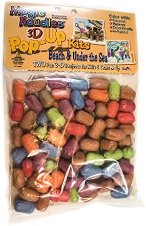 Magic Nuudles 3D Pop-Up Kit - Beach & Under The Sea
