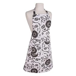 Now Designs Patterned Chef's Aprons, Patterns: Annabella White/Black