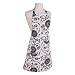 Now Designs Patterned Chef's Aprons, Patterns: Annabella White/Black