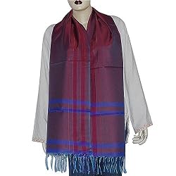 Rectangular Scarf Silk and Viscose 20 x 72 inches (srft305)