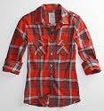 Nollie Lily Slim Fit Woven Flannel