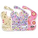 Bumkins Superbib Set of Three - Girl Trend