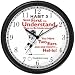 Habit 5 - Seek First to Understand (English Text) - Wall Clock from THE 7 HABITS - CLOCK COLLECTION by WatchBuddy Timepieces (Black Frame)