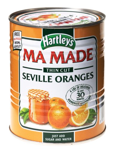 Hartleys Ma Made Seville Oranges Thin Cut, 24-Ounce Tins (Pack of 4) by Jams