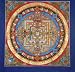 Tibetan Kalachakra Mandala Thangka Painting From Nepal