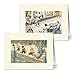 Note Card Cafe All Occasion Greeting Cards with Off White Envelopes | 36 Pack | Vintage Crazy Cats Designs Assortment | Blank Inside, Glossy Finish | Great for Sending Notes, Gifts, Bulk