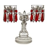 Waterford Crystal Lismore Crimson Candelabra