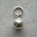 Sterling Silver Tennis Ball Charm