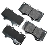 Akebono ACT976 ProACT Ultra-Premium Ceramic Brake Pad Set by Akebono