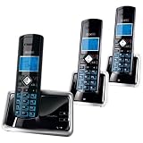 Alcatel - Versatis D300 Trio - Téléphone sans-fil combiné supplémentaire - Noir