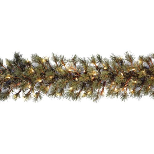 willow tree stores Discount National Tree Company - 9' x 10 Wispy Willow Garland - Prelit with 50 Clear Lights