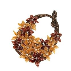 AKT Crystal Bud Evening Garden Neckpiece (Short) (Femme Frivolity)