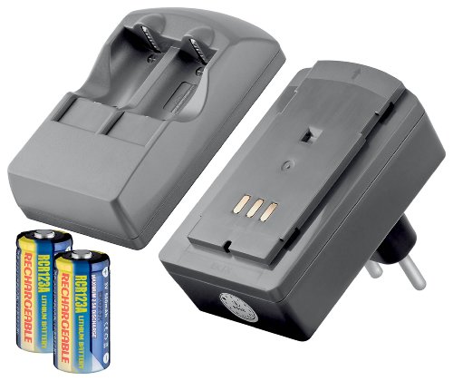 1aTTack Ladeger&auml;t-Set (CR123 und Ladeger&auml;t 2x 500 mAh)