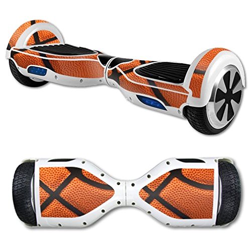 MightySkins Protective Vinyl Skin Decal for Self Balancing Scooter Board mini hover 2 wheel x1 razor wrap cover sticker Basketball