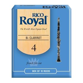 Rico Royal - Bb Clarinet #4.0 - Box of 10