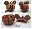 Disney Traditions: Mickey Head Pumpkin Figurine