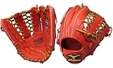 <一般軟式グラブ><BR>MIZUNO ビクトリーステージ ダイヤモンドマスター ICHIRO型 スプレンディットオレンジ×コルク 最速発売2008年NEWモデル 2GN36107-5249