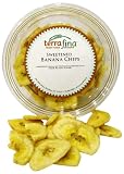 Terrafina Banana Chips, Sweetened, 5-Ounce Containers (Pack of 12)