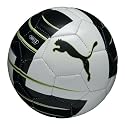 PUMA Herren Fußball PowerCat 1.10 Skill Ball, white-black-wild lime, Mini