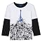 Infant Boys' Utility&reg; Guitar Mountain LS 2fer Tee - Black/White