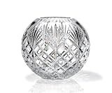 8D Crystal Rose Bowl / Votive Candle Holder by Macryl - Savannah Collection