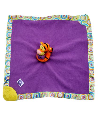 Buy Low Price Cozy Disney Tigger Teether and Rattle Blankie B0027AA8WG