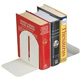 Fashion Bookends, Steel, 6x5x7, Sandstone (MMF2410171A2) Category: Bookends