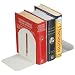MMF Industries Fashion Bookends, Steel, 6x5x7, Sandstone