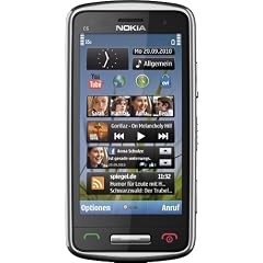 Nokia C6-01 Handy (Ohne Branding, 8,1 cm (3,2 Zoll) Display, Touchscreen, 8 Megapixel Kamera) silber