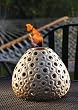 Holey Porcelain Fireside Firepot Holey Porcelain Fireside Firepot