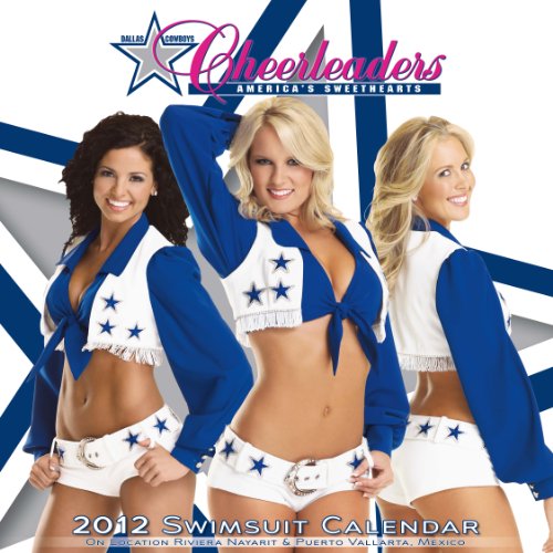 2012 DALLAS COWBOY CHEERLEADERS 15X15 WALL CALENDAR