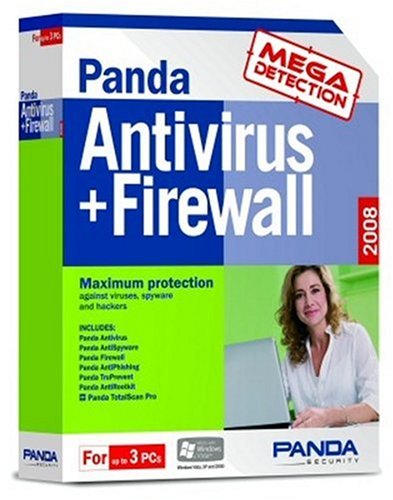 Panda Antivirus & Firewall 2008 (3 User License) (PC)