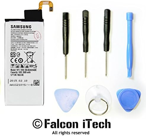 OEM Samsung Galaxy S6 Edge 2600 mAh EB-BG925ABE Battery with Falcon iTech Magnetic Tool Set