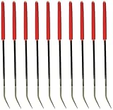 uxcell ヤスリ　タングステンカーバイド製グレー　 1cm直径　ダブルカット　ユニバーサル用