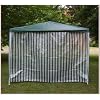2 x Seitenteile ohne Fenster f�r Pavillion Pavillon Zelt Festzelt in Gr�n