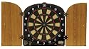 Arachnid DarTronic 400 Electronic Soft-tip Dart Game, Walnut Cabinet