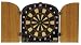 Arachnid DarTronic 400 Electronic Soft-tip Dart Game, Walnut Cabinet