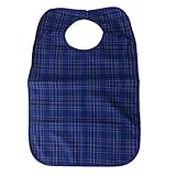 Waterproof Mealtime Bib Disability Aid Apron for Adults - Blue by Generic [並行輸入品]